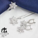 نیم ست نقره میکرو کد 16344 - تصویر 4