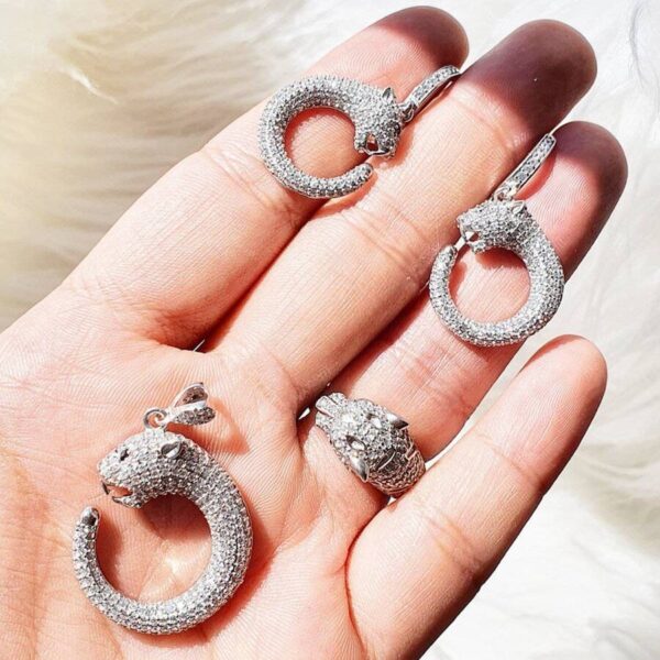 نیم ست نقره میکرو کد 16166 - Image 3