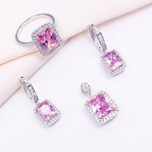 نیم ست نقره میکرو کد 16305 - تصویر 3