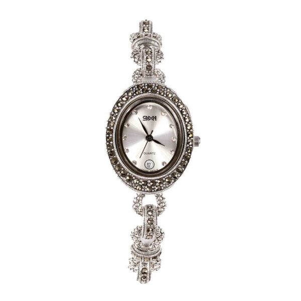 ساعت نقره سما کد 18015 - Image 3