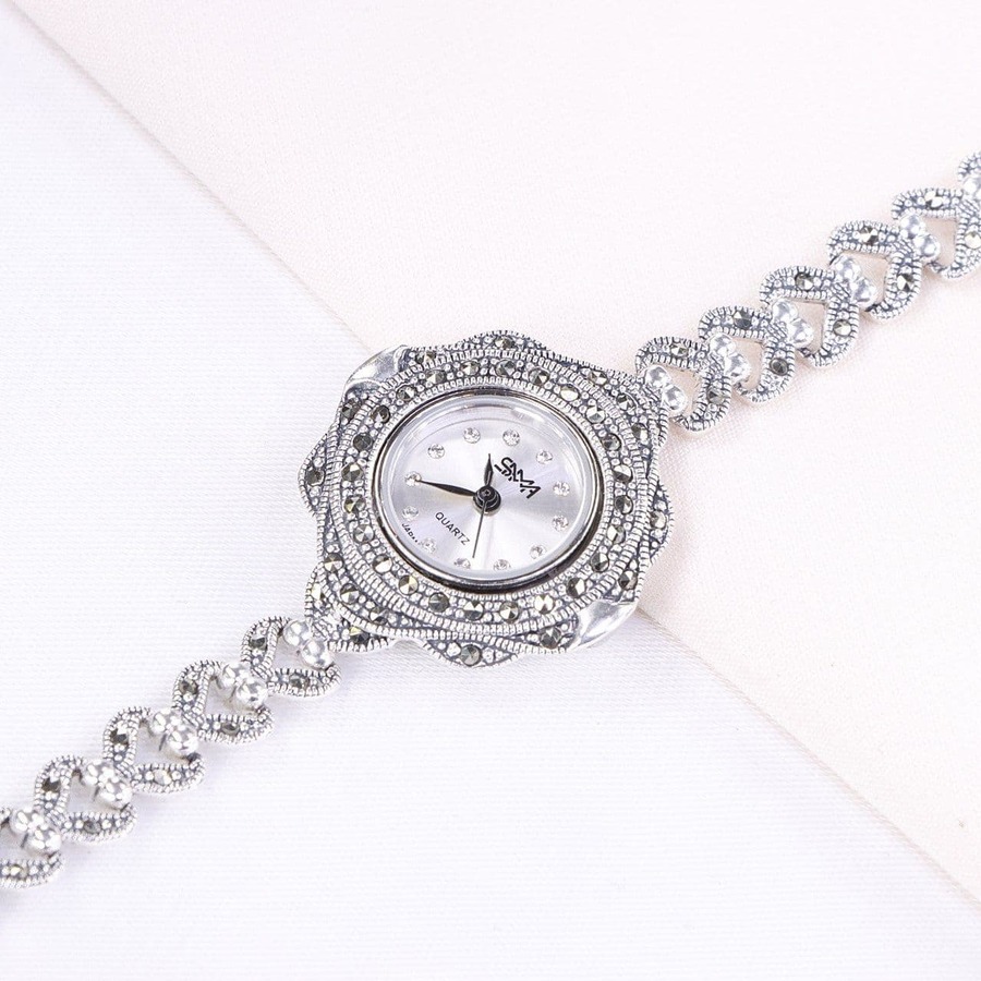 5c82d582-5c93-4784-9cae-13437d365ea3.jpg ساعت نقره سما کد 18133 - Image 1