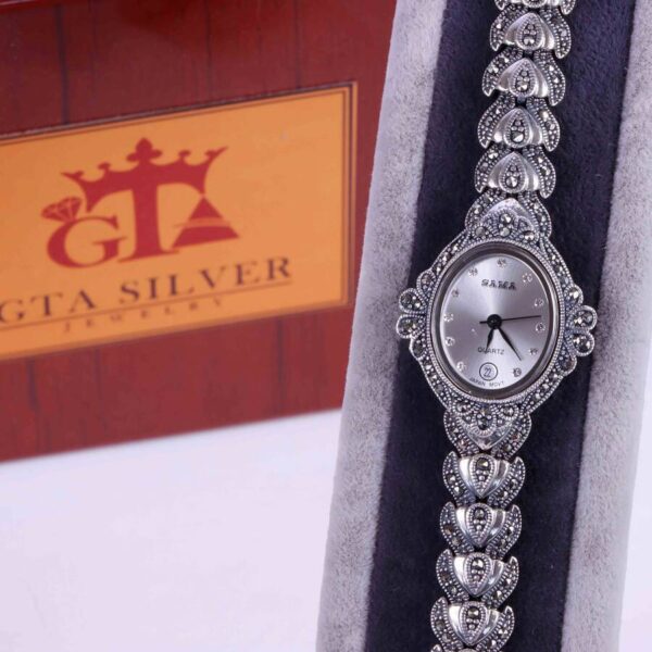 ساعت نقره سما کد 18114 - Image 2