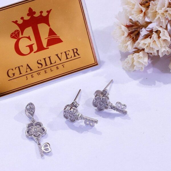 نیم ست نقره میکرو کد 16298 - Image 2