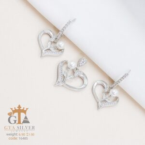 نیم ست نقره میکرو کد 16485