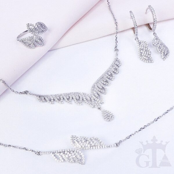 سرویس نقره میکرو زنجیری کد 12067 - Image 2