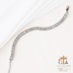دستبند نقره میکرو کد 22068