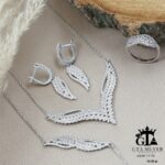 سرویس نقره میکرو زنجیری کد 12133 - Image 3