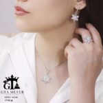 نیم ست نقره میکرو کد 16344 - تصویر 3