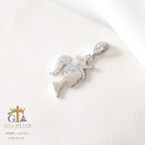 مدال نقره میکرو کد 21715