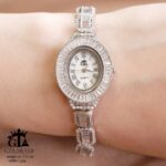 ساعت نقره GTA طرح امرالدکات کد 19256 - تصویر 2