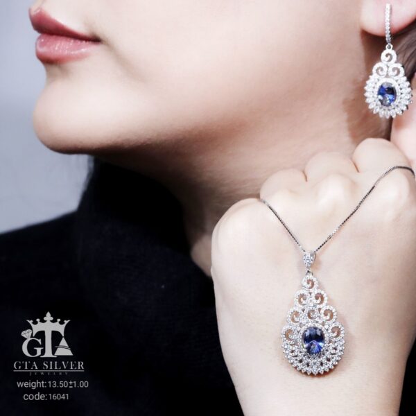 نیم ست نقره میکرو کد 16041 - Image 2