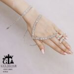 سرویس نقره تراش بدون نگین کد 14002 - تصویر 4