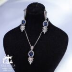 نیم ست نقره کد 16678 - Image 3