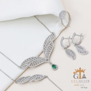 سرویس نقره میکرو زنجیری کد 12116