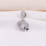 مدال نقره میکرو قلبی کد 21467