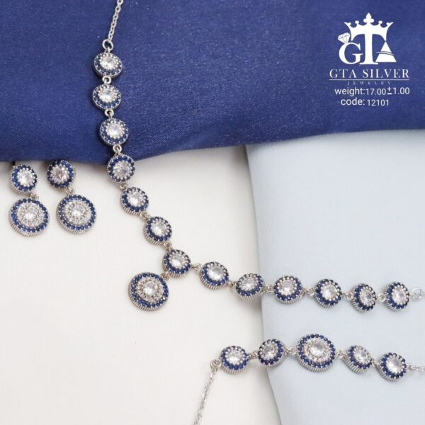 سرویس نقره میکرو زنجیری کد 12101 - Image 3