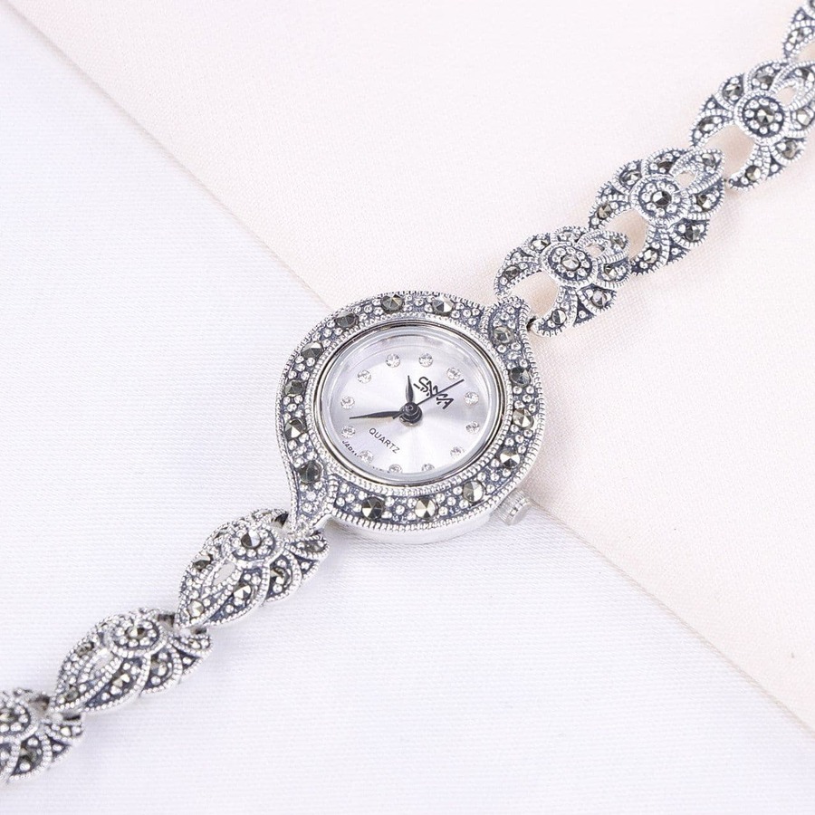 642aefd9-2bbf-4a3f-ba71-4782b620dde1.jpg ساعت نقره سما کد 18030 - تصویر 1