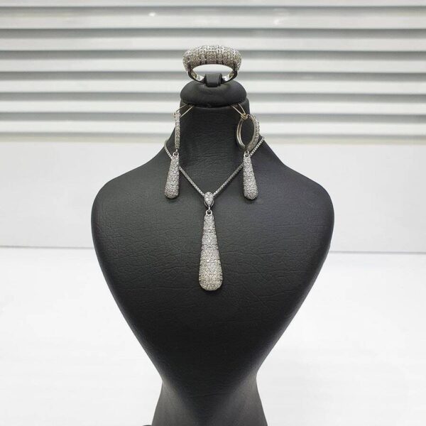 نیم ست نقره میکرو کد 16198 - تصویر 2