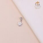 مدال نقره زنانه برف میکرو کد 21914