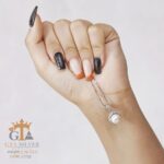 مدال نقره میکرو مرواریدی کد 21725 - Image 3