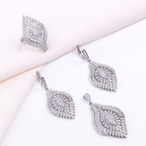 نیم ست نقره میکرو کد 16067