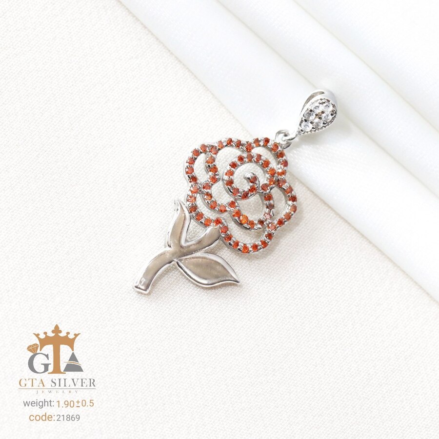 69e9a14e-3b3b-4eca-ae41-1a9f1da09f82.jpg مدال نقره میکرو طرح فرشته کد 21869 - Image 1