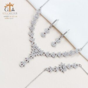 سرویس نقره میکرو زنجیری کد 12177