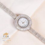 ساعت نقره جواهری روکش رادیوم کد 19138