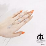 نیم ست نقره میکرو کد 16626 - Image 3