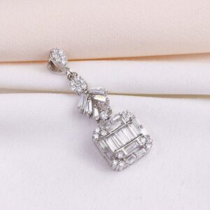 مدال نقره میکرو طرح امرالدکات کد 21517