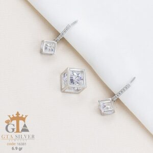 نیم ست نقره میکرو کد 16381