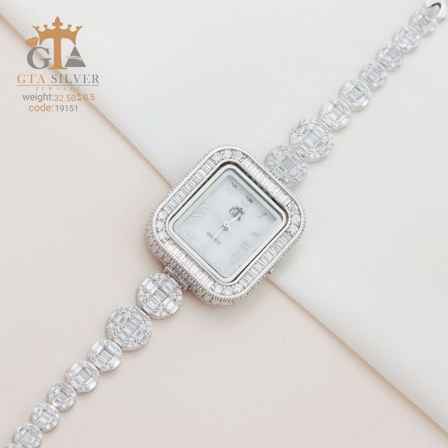 70ae959e-182e-4438-a4c3-560c863f9df4.jpg ساعت نقره GTA کد 19151 - Image 1