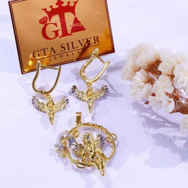 نیم ست نقره میکرو کد 16225 - تصویر 2