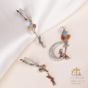 نیم ست نقره میکرو کد 16392