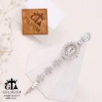 ساعت نقره GTA طرح امرالدکات و فلاور کد 19167 - Image 3