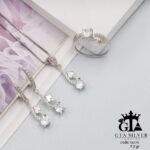 نیم ست نقره میکرو کد 16279 - تصویر 4