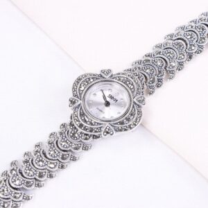 ساعت نقره سما کد 18069