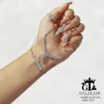 سرویس نقره میکرو زنجیری کد 12091 - تصویر 4