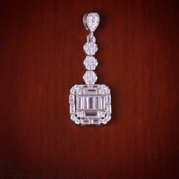 مدال نقره میکرو طرح امرالدکات کد 21385 - تصویر 2