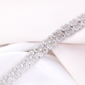 دستبند نقره میکرو کد 22019