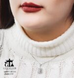 مدال نقره میکرو طرح امرالدکات کد 21797 - تصویر 2