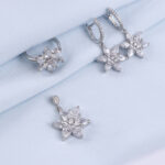 نیم ست نقره میکرو کد 16344 - تصویر 2