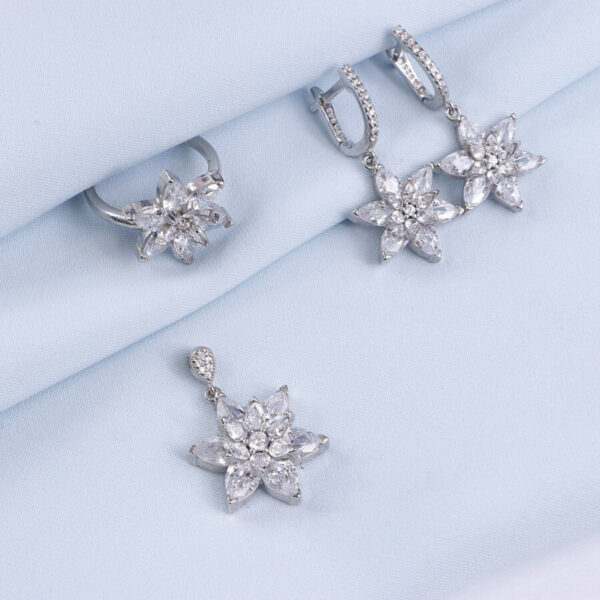 نیم ست نقره میکرو کد 16344 - تصویر 2