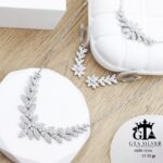 سرویس نقره مجلسی ظریف میکرو زنجیری کد 12124 - Image 3