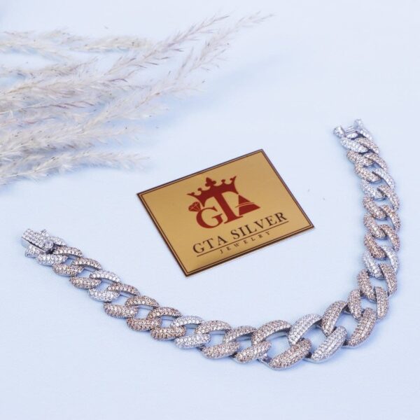 دستبند نقره کارتیر کونیک کد 1204 - Image 3