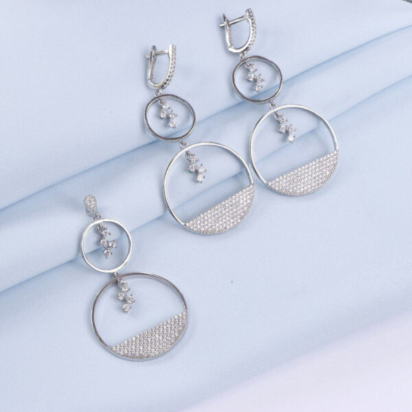 نیم ست نقره میکرو کد 16346 - Image 2