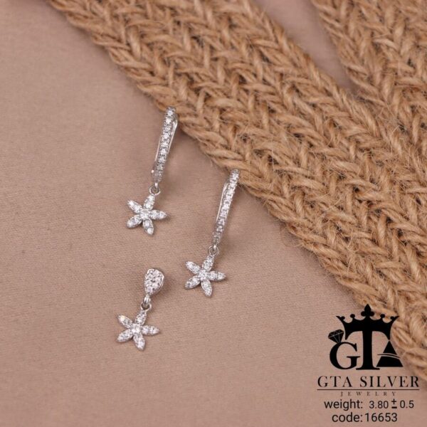 نیم ست نقره میکرو کد 16653 - تصویر 3