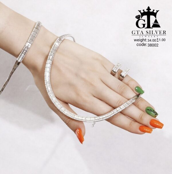 سرویس نقره زنانه طرح تنیسی سوپر میکرو کد 38002 - تصویر 3