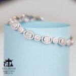 دستبند نقره میکرو کد 22116 - Image 3