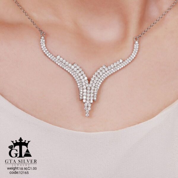 سرویس نقره میکرو زنجیری کد 12165 - Image 3